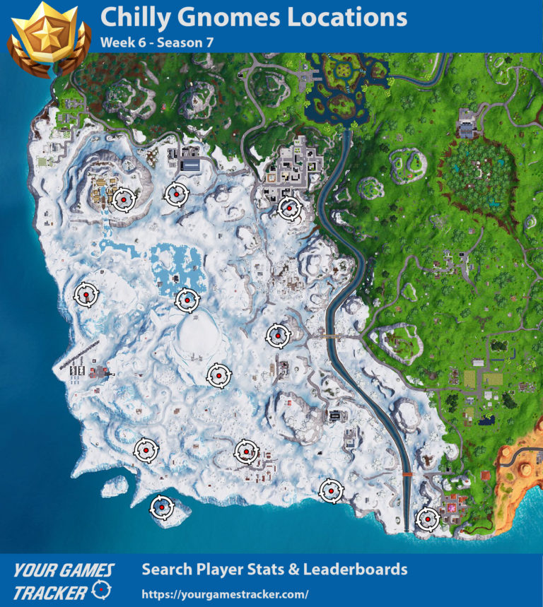 Fortnite Battle Royale All Chilly Gnome Locations - Your Games Tracker