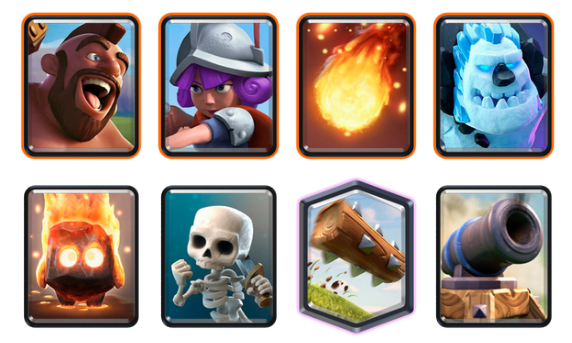 Criei um deck pro Xadrez Royale no Clash Royale. 