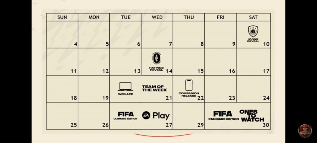 fifa 23 calendar