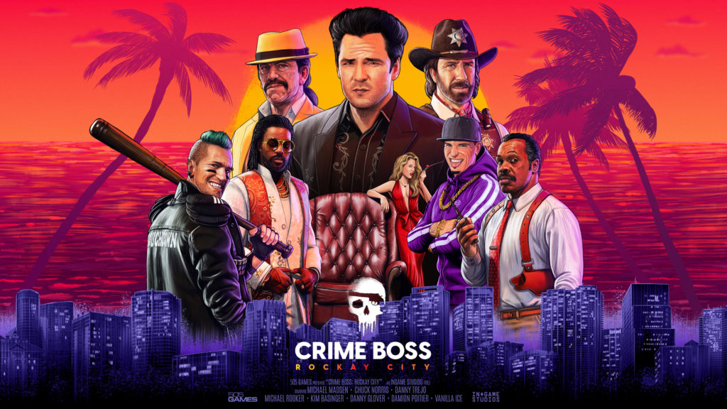 crime boss rockay city Chuck Norris, Danny Trejo, Vanilla Ice, Michael Medsen, Michael Rooker Miami Vice Quarantino