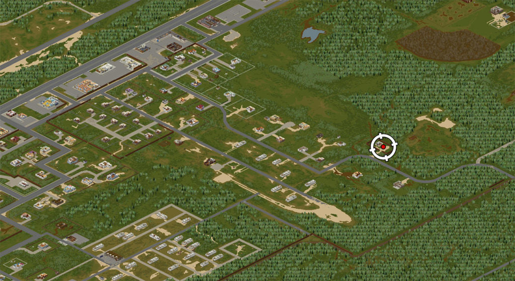 Project Zomboid map