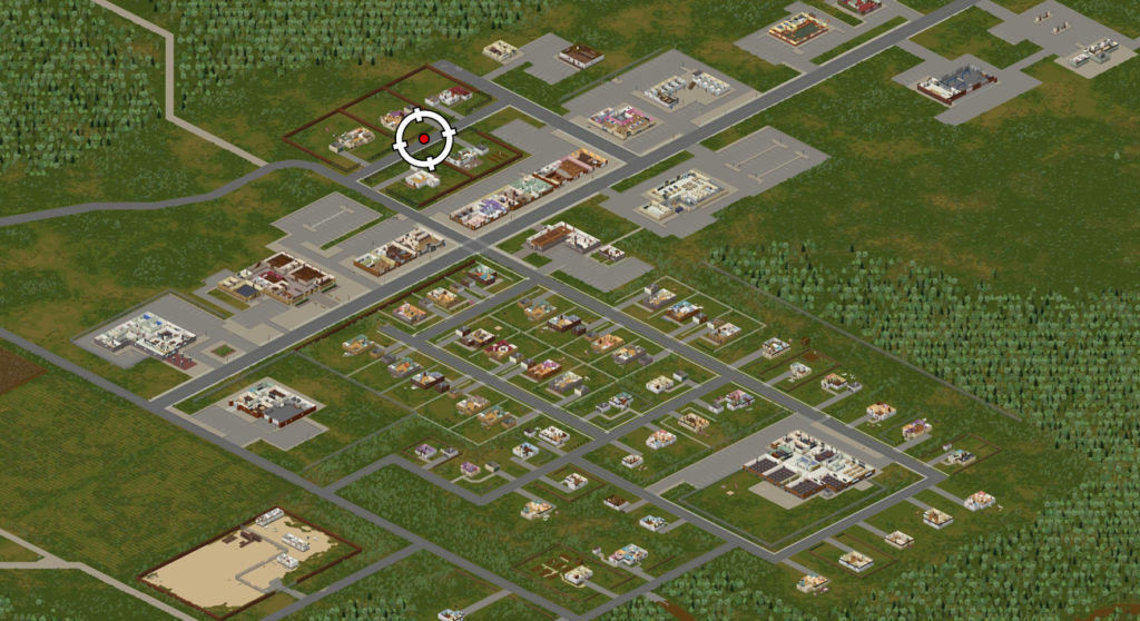 Project Zomboid map