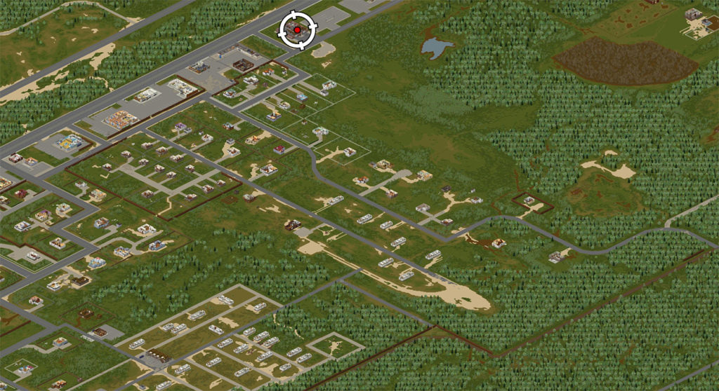 Project Zomboid map