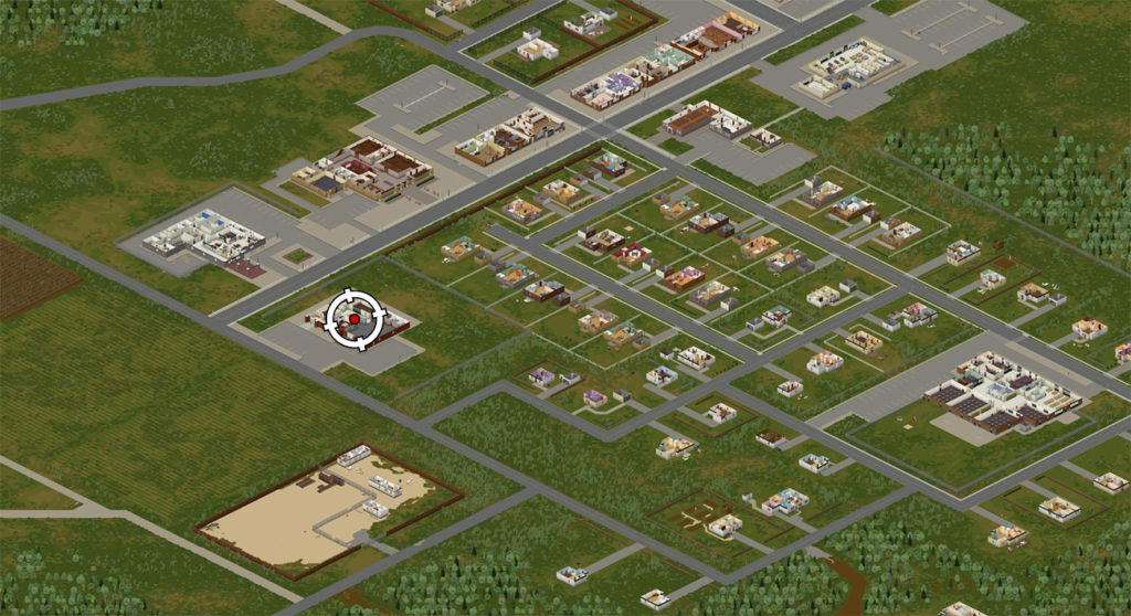 Project Zomboid map