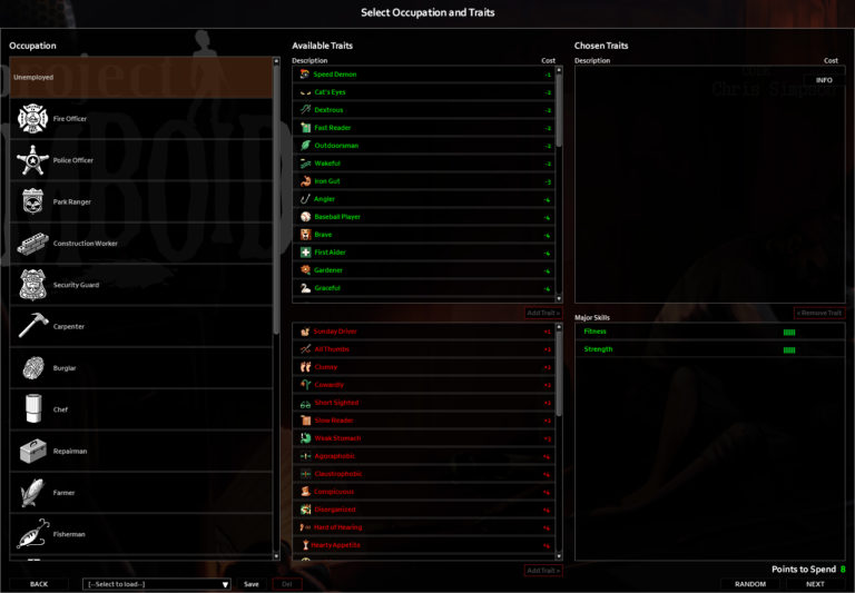 Project Zomboid Top 10 Best Traits Your Games Tracker