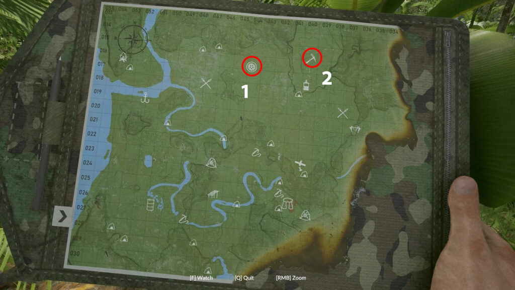 Grappling Hook location in Green Hell